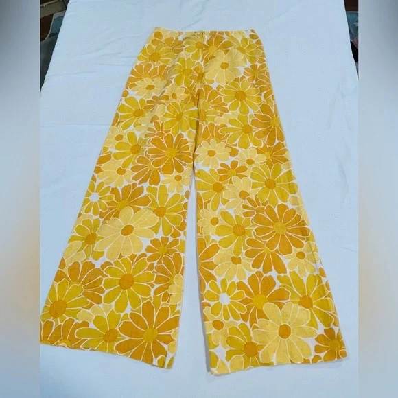 Anthropologie | Faithfull The Brand Ottavio Wide Leg Linen Pants | Size 6 - Picture 9 of 10